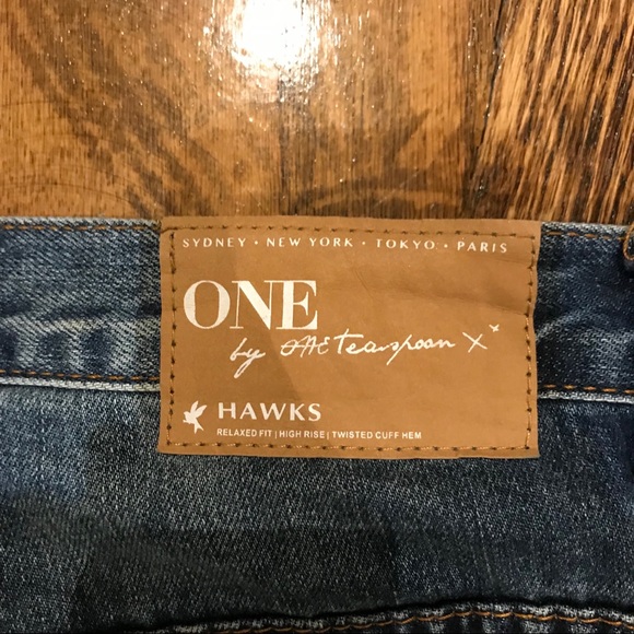 One Teaspoon Hawks Denim Shorts 30 - Picture 5 of 8
